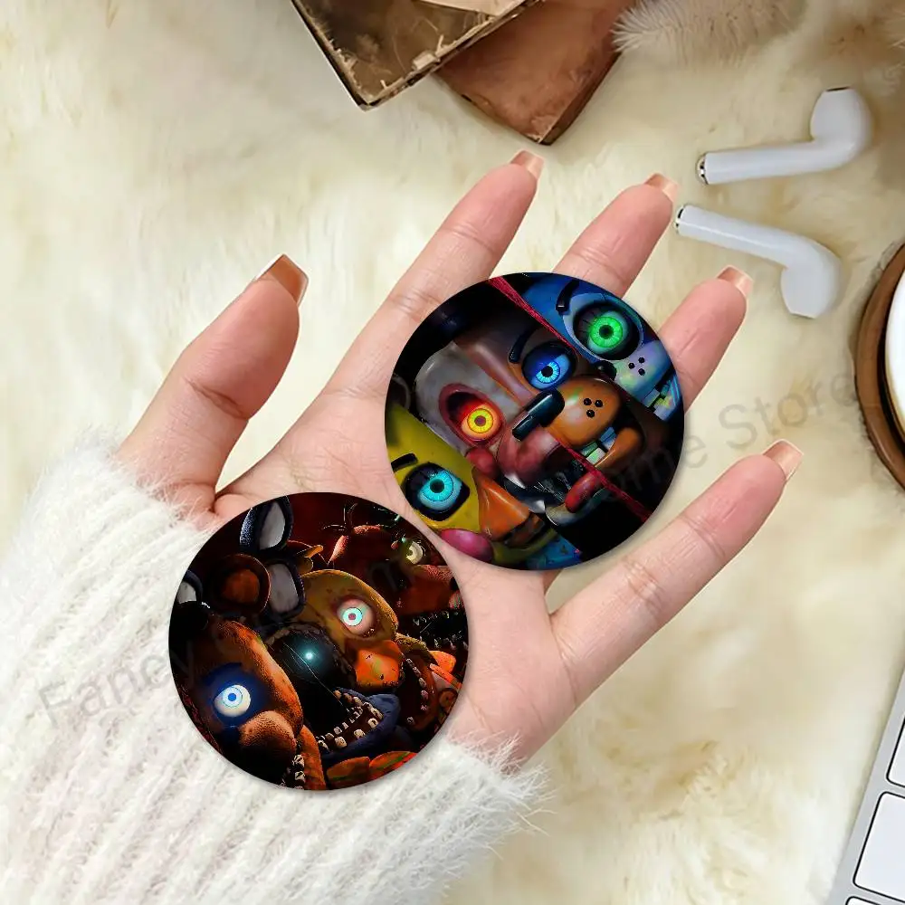 Game W-FnafS-S 32mm 58mm 75mm 44mm 25mm Anime Badges Brooches DIY Pins Decorations Birthday Gifts