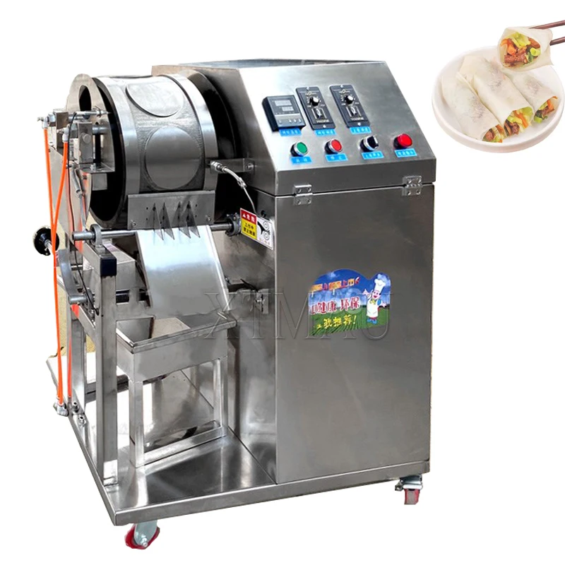 

Hot Sale Stainless Steel Pancake Tortilla Machine Dough Press Machine Roast Duck Cake Automatic Restaurant Tortilla Machine