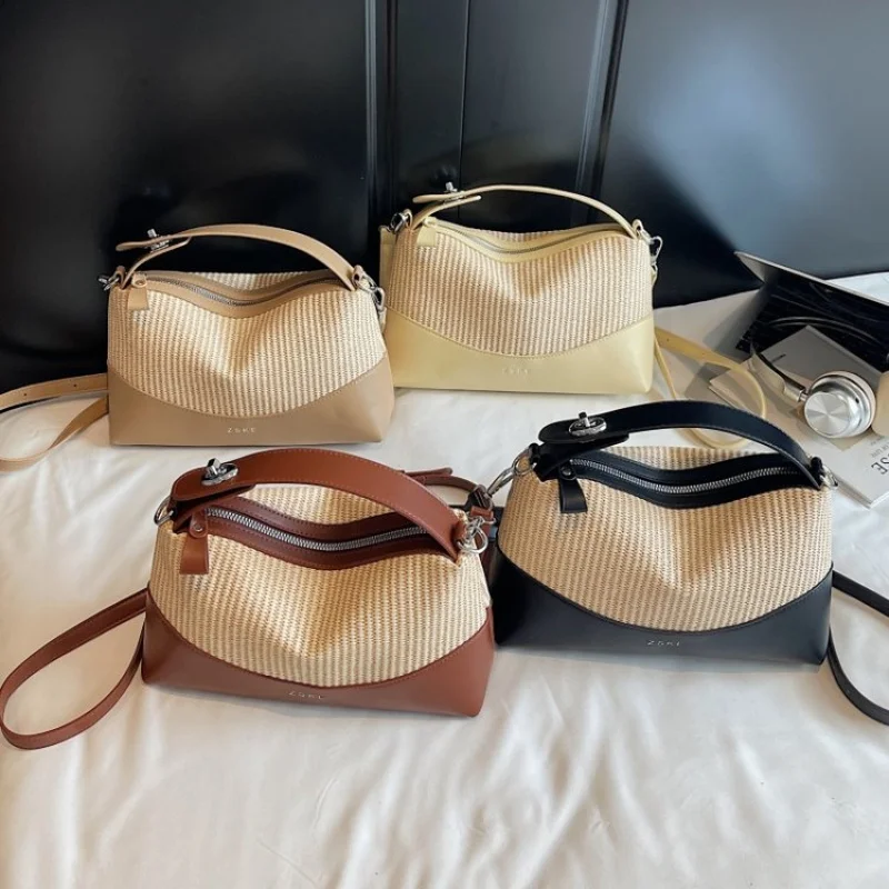 

2025 New High-end Luxury Brand Ladies Leather Tote Bag Famous Designer Paris Vintage Elegant​