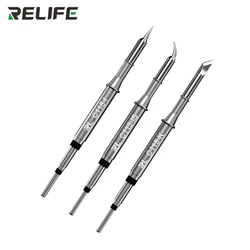 RELIFE C115 K/IS/I 3PCS Soldering Iron Tips Lead Free Heating Core Compatible JBC Sugon GVM Aifen Aixun soldering station Handle