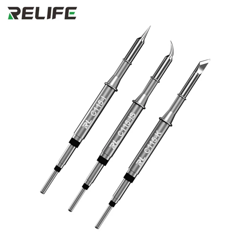 Relife-chumbo Pontas de Ferro de Solda Livre Núcleo de Aquecimento Jbc Sugon Gvm Aifen Aixun Handle Estação de Solda C115 k is i Pcs