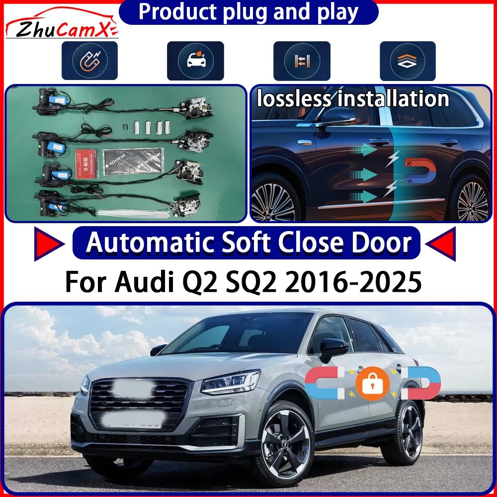 

OEM Electric Door Lock Actuator for Audi Q2 SQ2 2016-2025 Soft Close Door Kit Power Latch System Auto Pull Door Easy Close