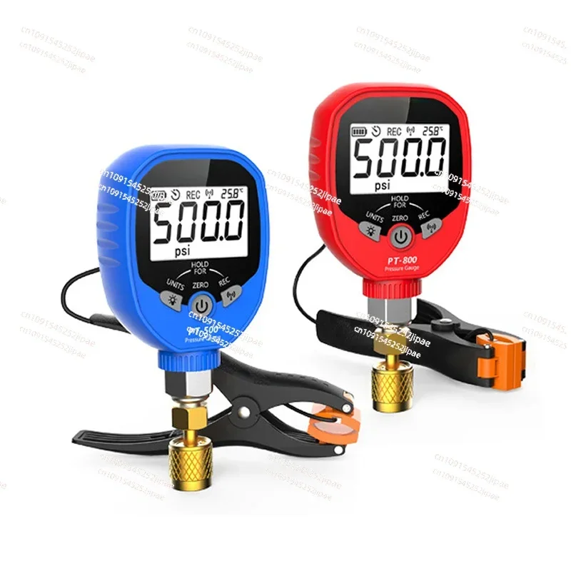 PT-500&PT-800 Wireless Digital Manifold Gauge Set Pressure Tonometer Freon R134a Refrigeration ManometersHVAC Tools