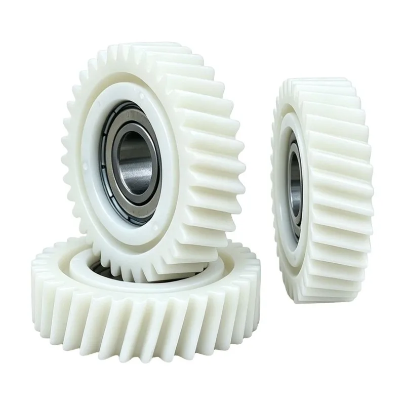 PORK-Nylon 35T Gear For E-Bike Hub Motor- 35 Teeth, 47.5Mm Diameter, 12.5Mm Thickness, 6001 Bearings