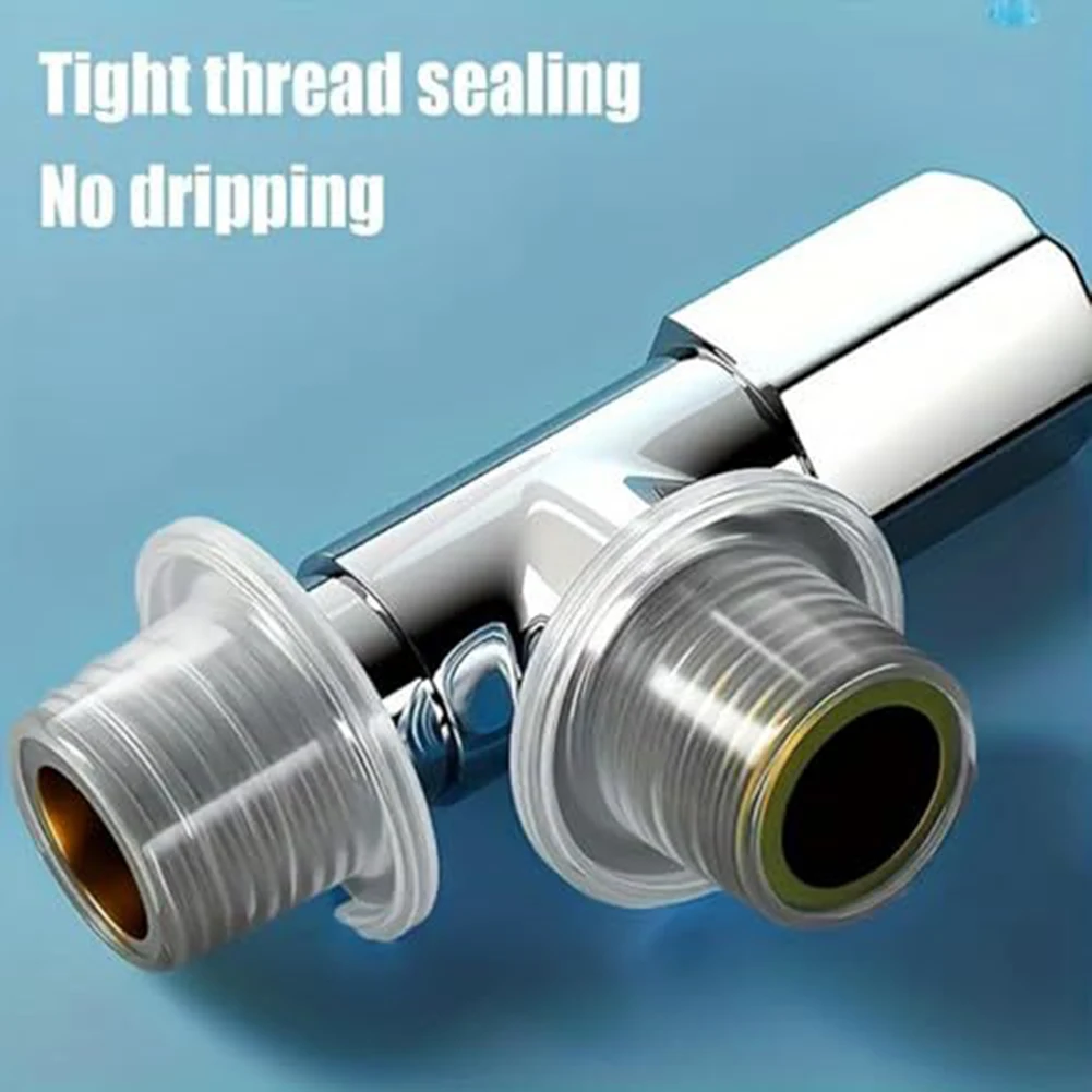 4 Point and 6 Point Angle Valves Leak Proof Gaskets with Rubber Seals and PPR Inserts 10 Pieces Replacement Set