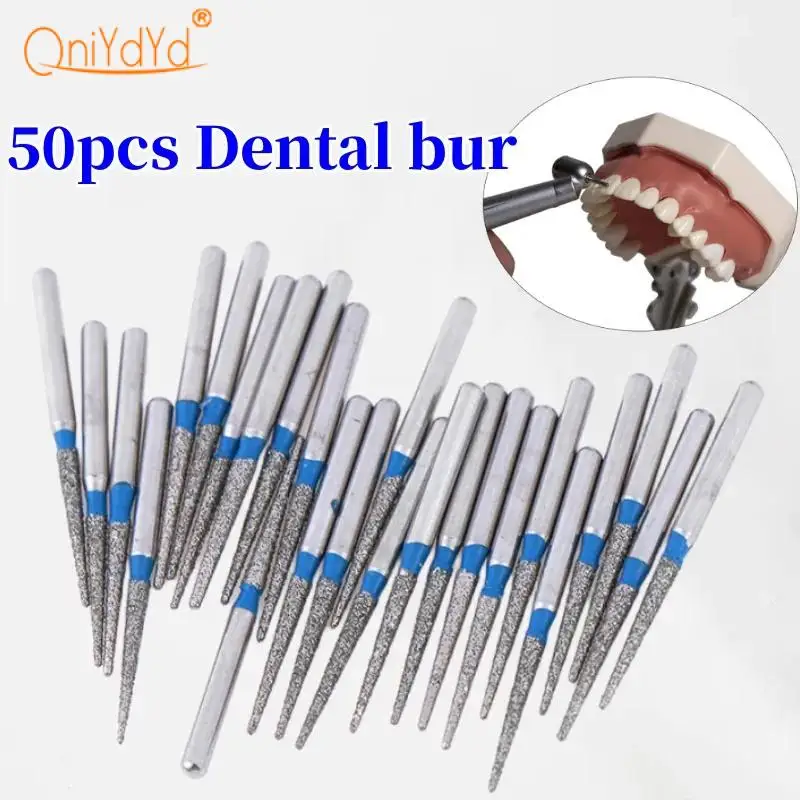 50pcs/bag TR-11 Dental Diamond Polishing Smoothing Teeth Polishers Tools Dental Teeth Polishing Burs