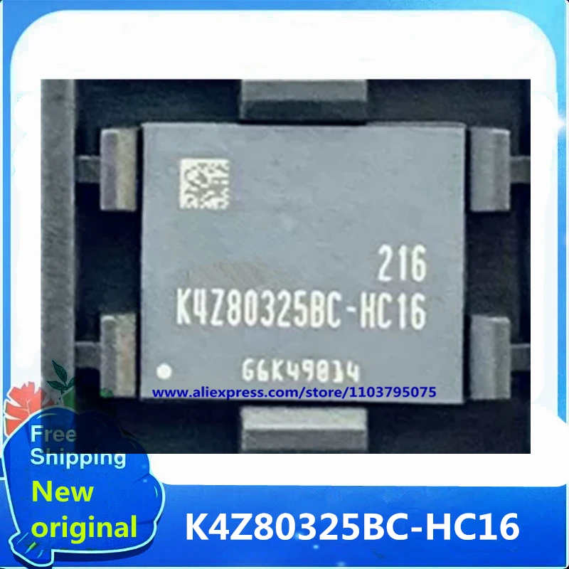 

8 шт./лот K4Z80325BC-HC16 BGA Новый оригинал