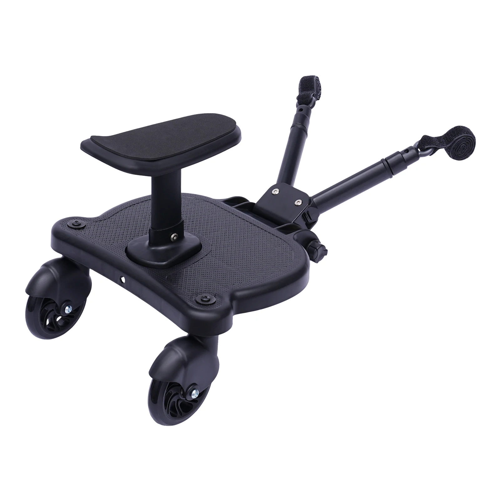 Buggy Board Footboard Kiddy Pedal  Baby Stepper Stroller with Removable Seat for Children From 3-7 Years 25 KG