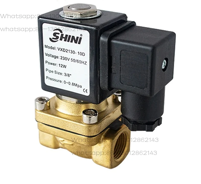 2025   Model temperature machine solenoid valve VXD2130-10D oil temperature machine accessories cut-off electronic control valve