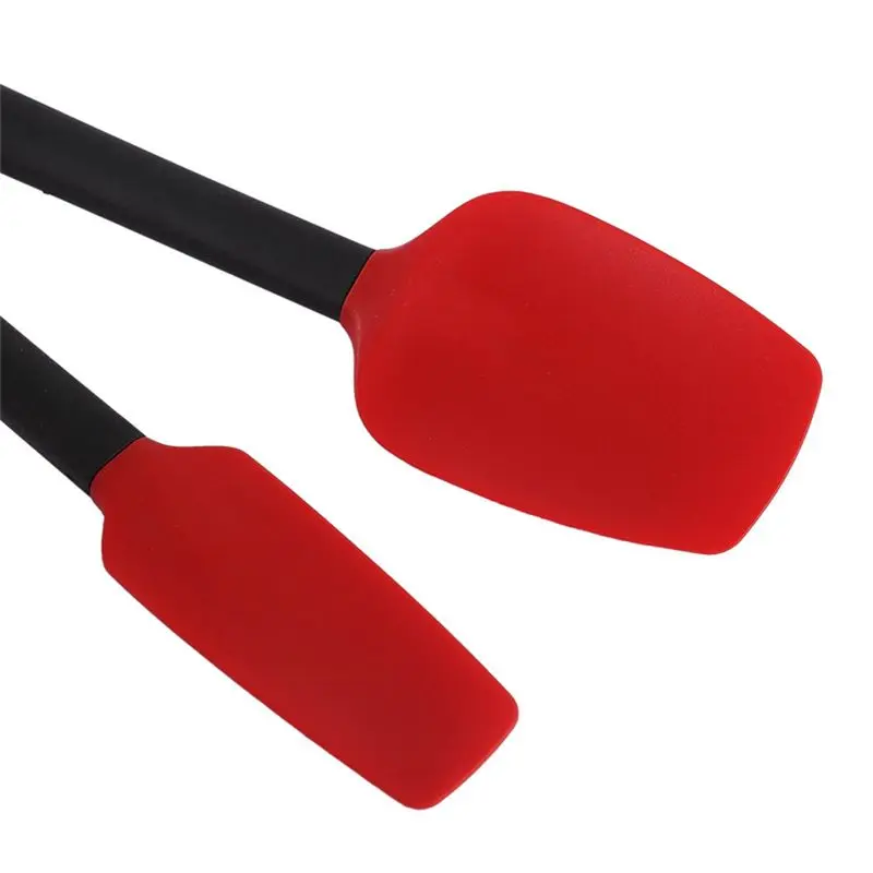 X10A 4 pcs Silicone Spatulas for Cooking High Heat Resistant Scraper Commercial Baking Spatula for Kitchen Cooking Utensils