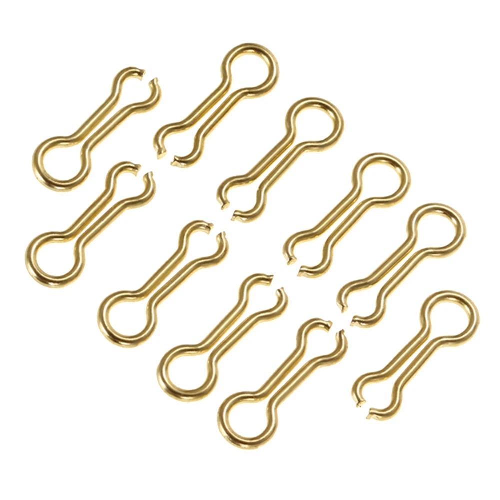 200PCS 21.5Mm Fishing Accessary Brass Sinker Wire Eye for DO-IT Molds Carp Fishing Tackle L