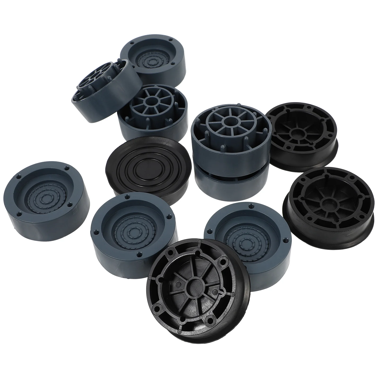 

4Pcs Washing Machine Anti Slip Pads Set Heavy Duty Stabilizer Foot Cushion for Laundry Machine Vibration Dampening Home Hotel