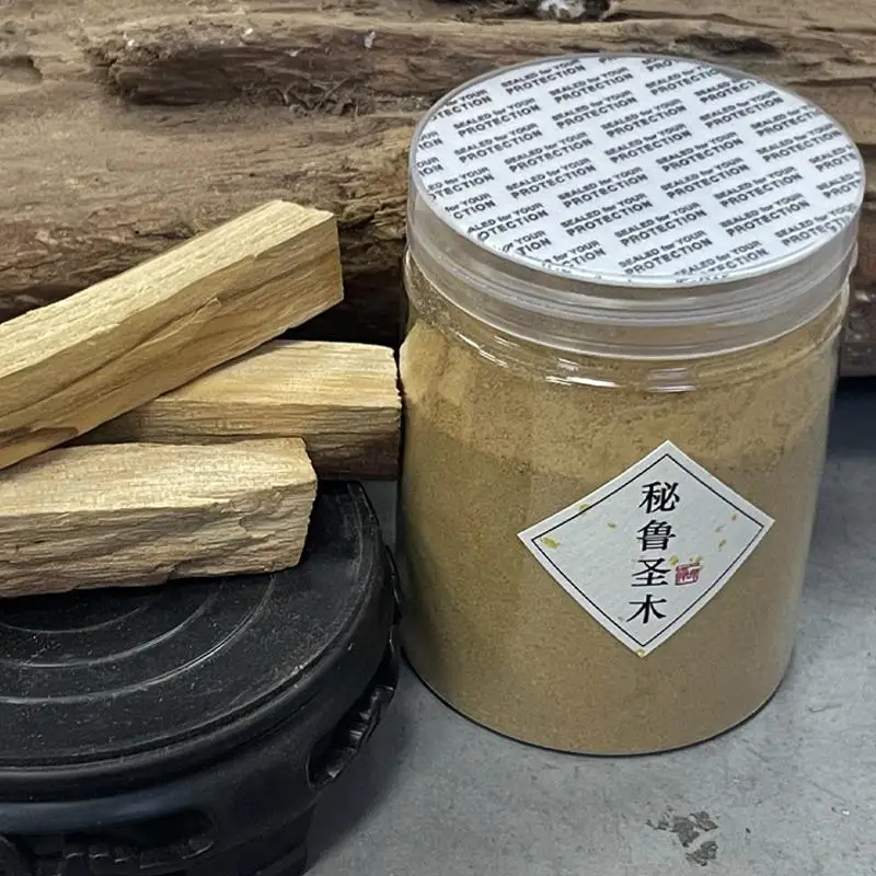 500g Peruvian Sacred Wood High Oil Content Old Material Incense Powder Log Household Study Room Meditation Clean Air Calm Mind