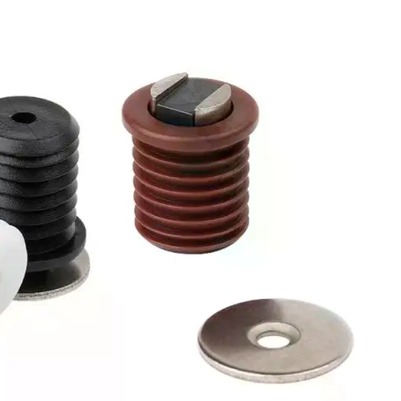 10Pcs Hidden Round Magnetic Catch Strong Suction Wear Resistant Shell For Cabinet Closet DIY Woodworking