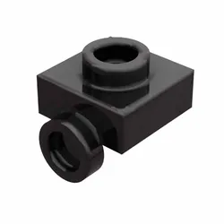Plate 1x1 with 1 Special Hole On One Side Downwards Building Block Brick MOC Parts Toys For Bracket Cheating Piece 30pcs/Lot