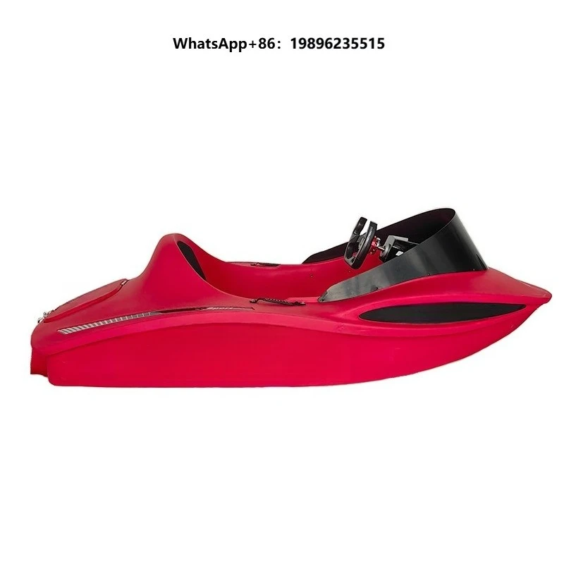 Electric Jet Ski Compact Watercraft with Extra-Strong Power Environmental Protection PVC 1 Seat