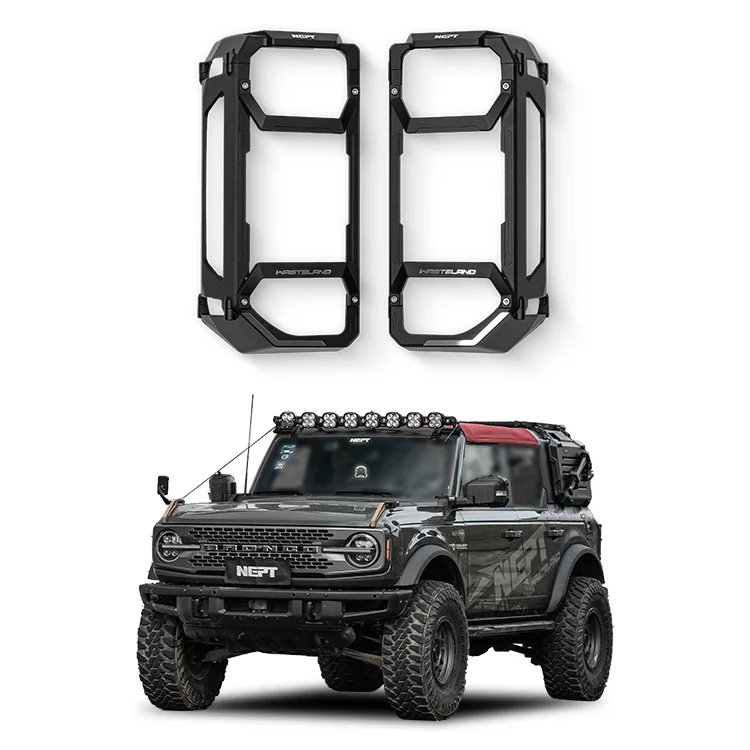 

Совершенно новая, в наличии, популярная: крышка заднего светодиодного фонаря из алюминиевого сплава для Ford Bronco