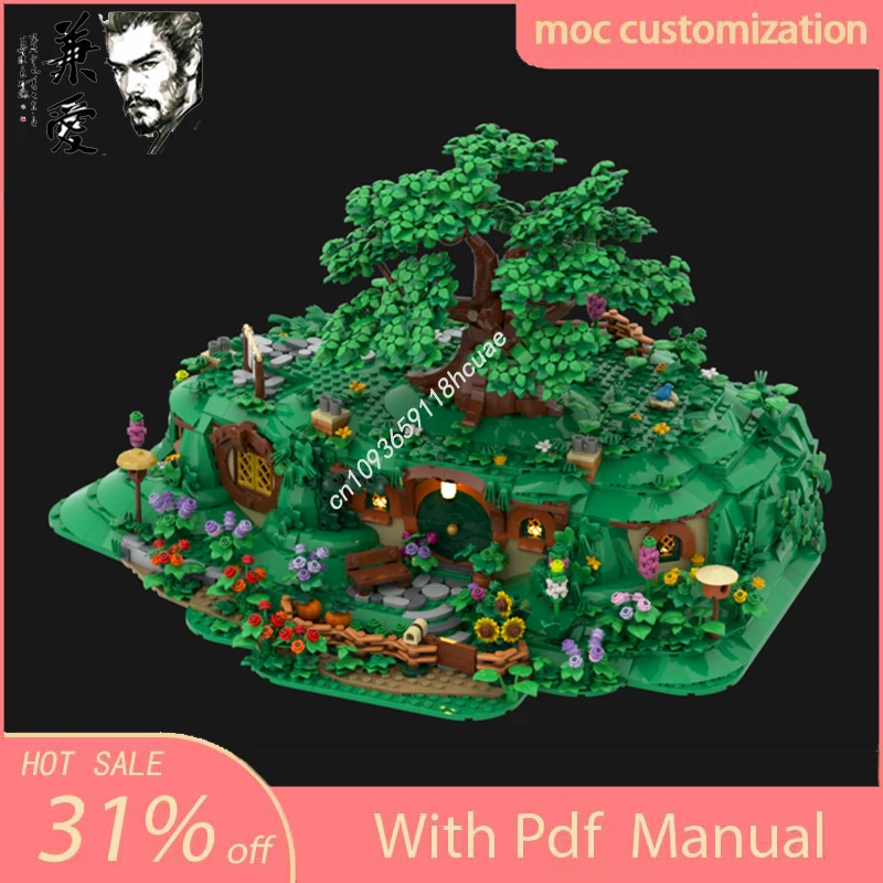 2025 ใหม่ ห่วงแหวนแห่งกษัตริย์: บ้านโมดูลาร์ในชิร์ ชุดตัวต่อโมเดล Moc ของเล่นตัวต่อสร้างสรรค์ DIY ของเล่นเสริมพัฒนาการสำหรับเด็ก ของขวัญสำหรับเด็ก