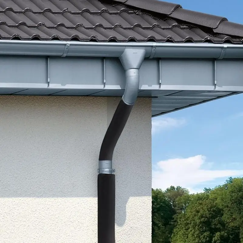 고무 파이프 블랙 방수 파이프라인 거치대 파이프, 단열 폼 관형 보호 슬리브 튜브 보호대, 1.8M, 1 개