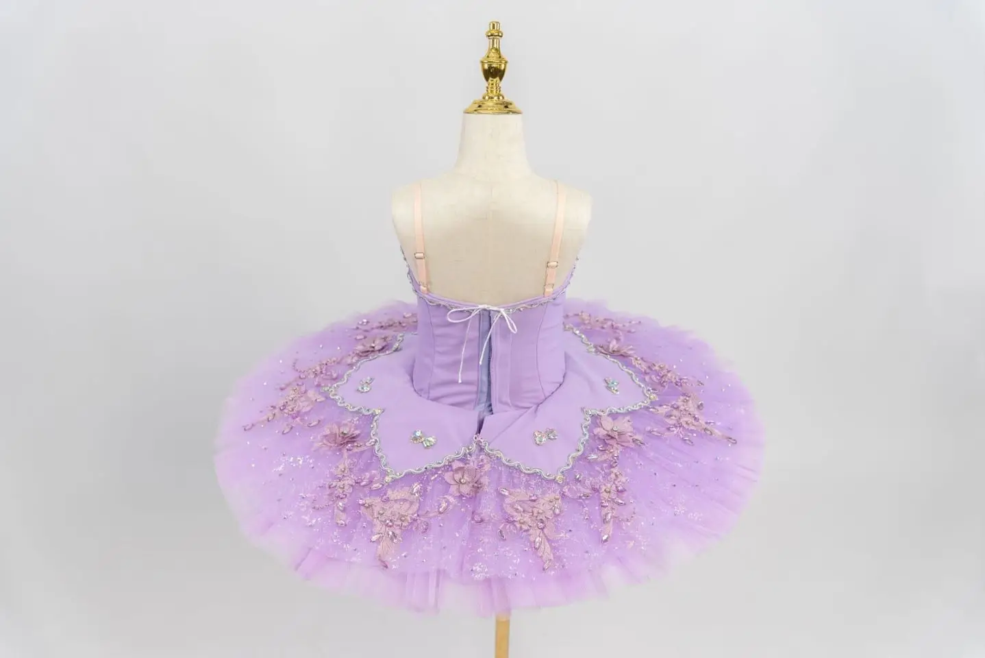 Professional custom Sleeping Beauty lilac purple fairy fairy doll tutu dress performance tutu dress