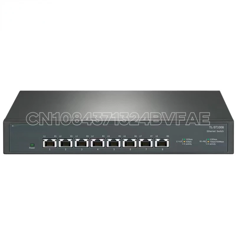 tl-st1008 All 10 Gigabit Ethernet switch 8*10gbps RJ45 port Network Plug and Play 10gbe 10gb 10000mbps 10g