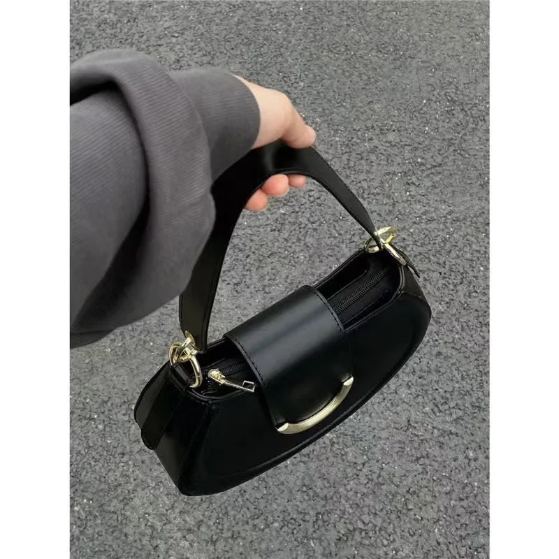 

2023 New Saddle Bag Premium Sense Mini Bag Vintage Spice Girls Armpit One Shoulder Crossbody Bag Dinner Party Bag Fashion Girl