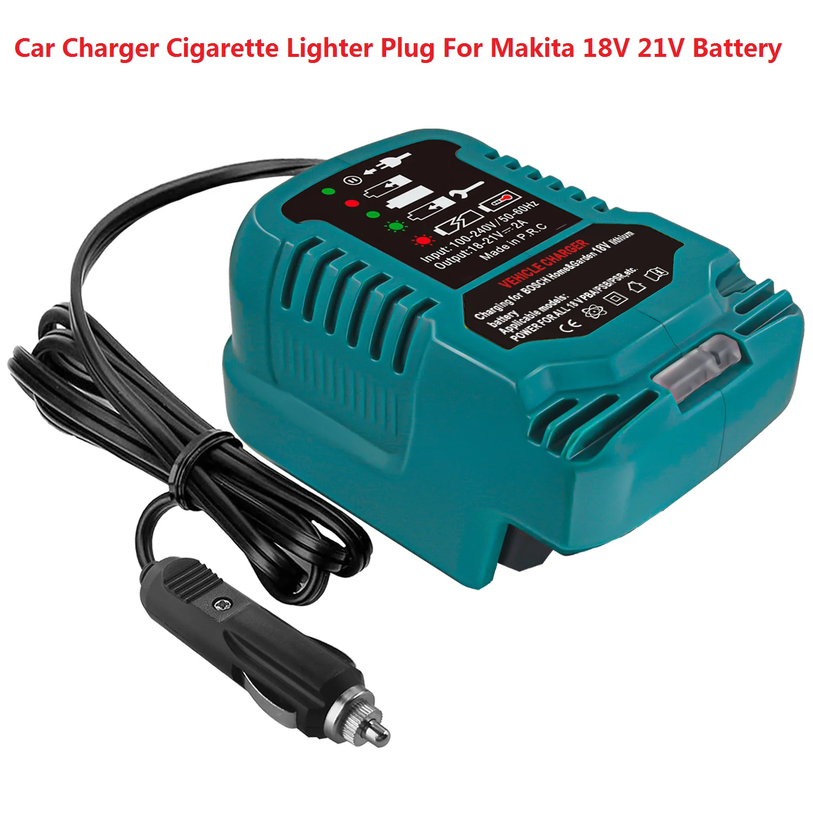 12,6V 18V 21V Ladegerät für Makita Elektrobohrer, Elektroschrauber, Elektrogebläse, Schleifer, Elektrowerkzeug-Akkuladegerät
