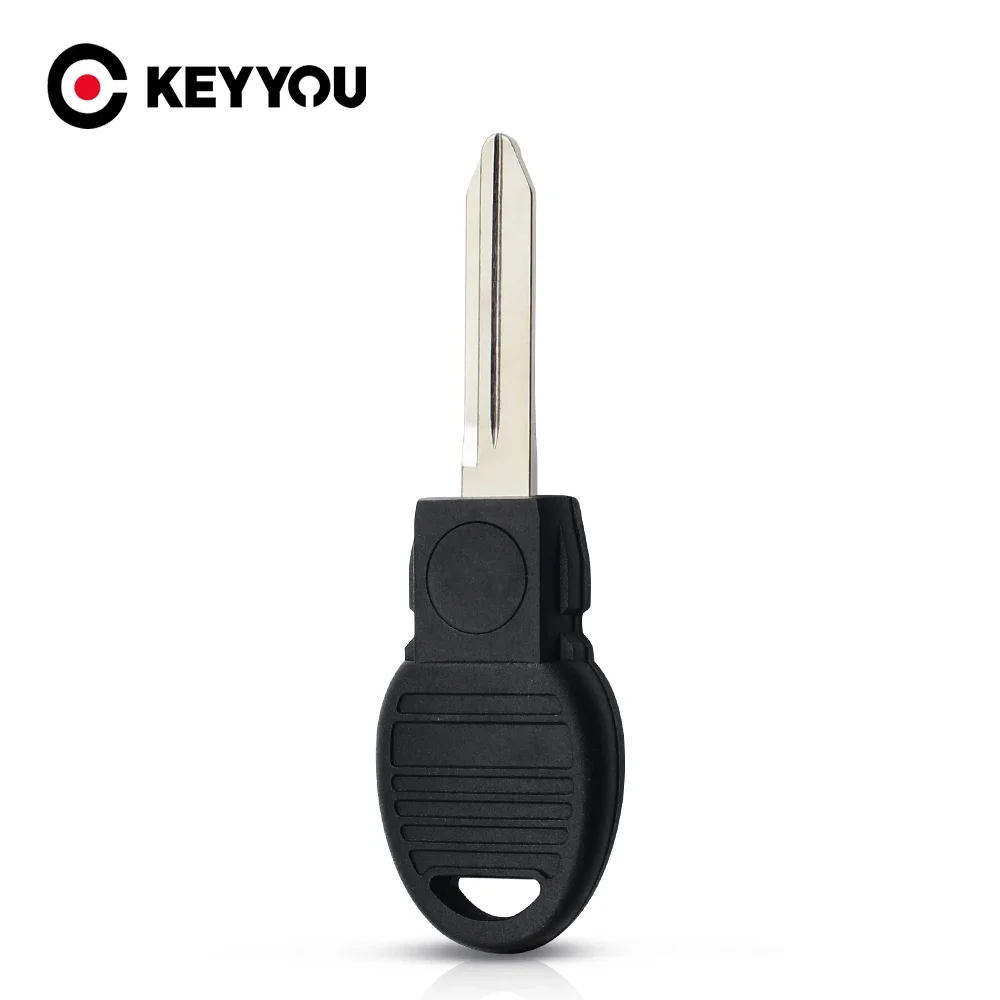 KEYYOU Transponder Chip Car Key Shell Cover Case For Chrysler 300 300C Town & Country Dodge For Jeep Ram Routan Blank Key Cover