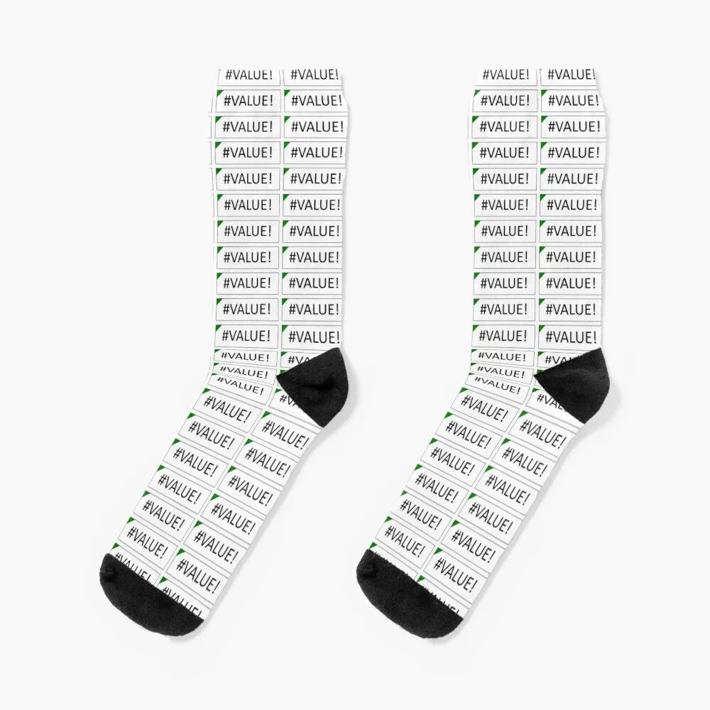 

Excel #VALUE! Error Socks Heating sock winter gifts Men's Socks Women's