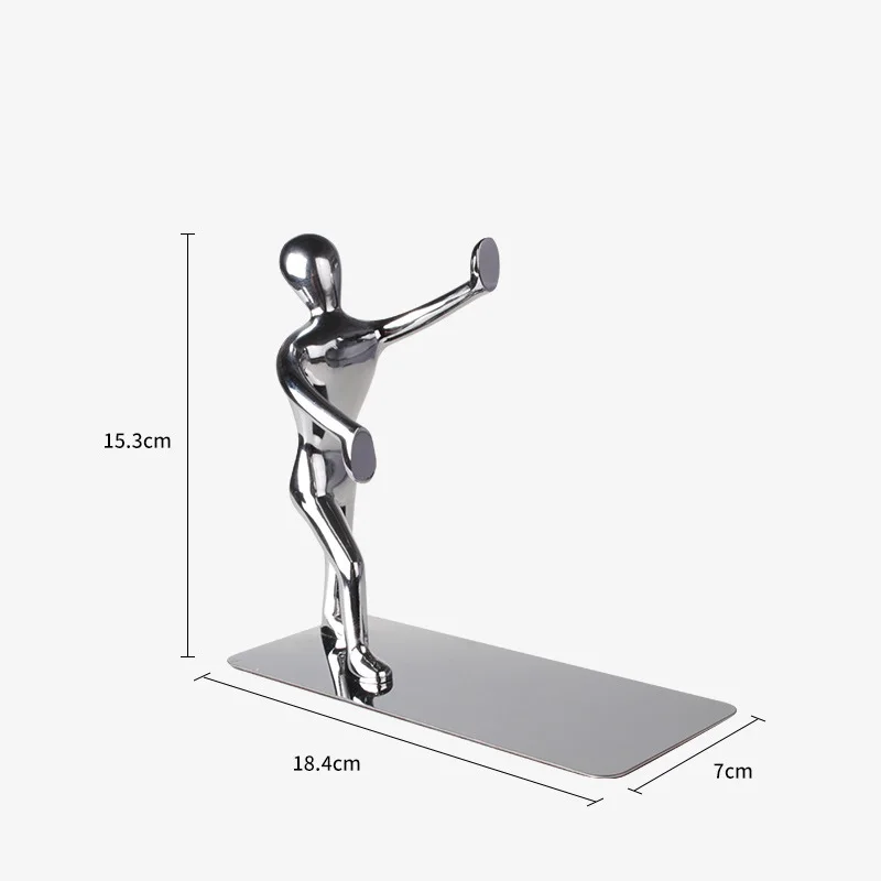 Simples Metal Bookstand para Desktop Storage, Engrossado Bookback, Titular do livro, Book Stand, Book Termina