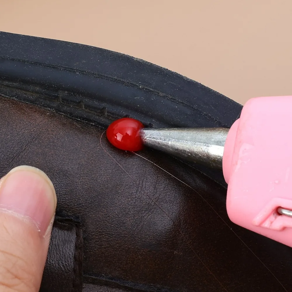 100-10 pçs multicolorido cola quente melt varas forte viscosidade cola paintless reparação tira pistola de cola quente diy ferramenta de reparo 7*100mm