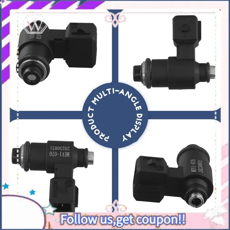 

Простая в использовании MEV1-070 MEV1-003 мотоциклетная топливная форсунка с двумя отверстиями для 110CC-125CC, аксессуары для мотоциклов