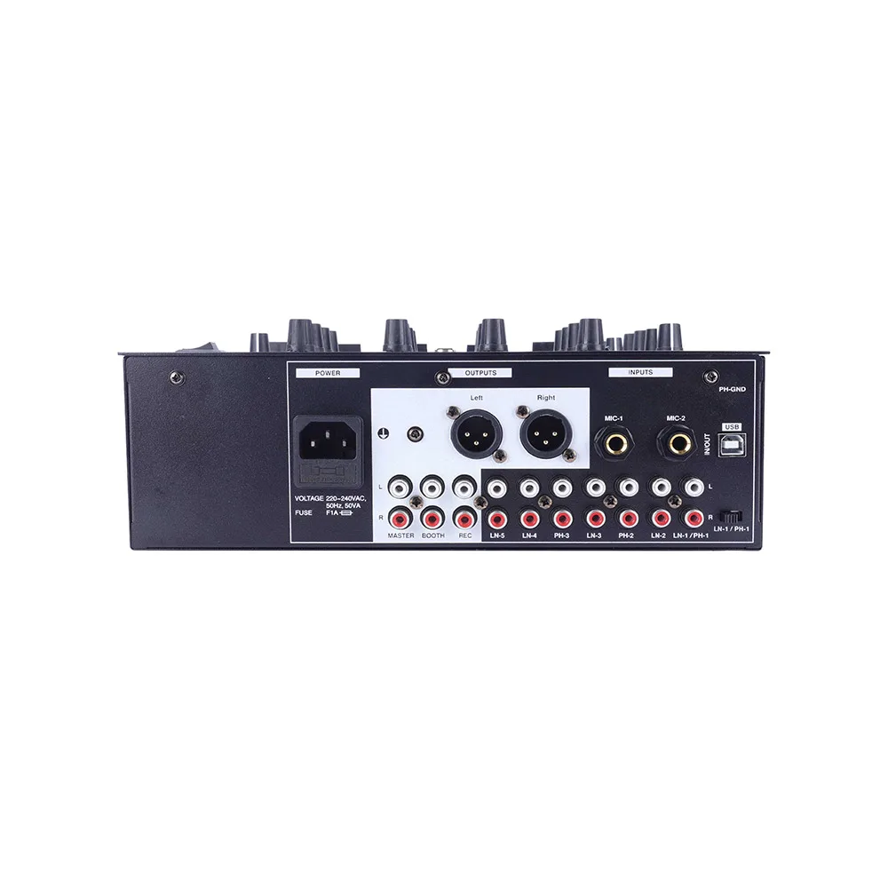 M4000 Professional Mini DJ Controller for Club Disco Home Audio Power Mixer Console Mini Speaker Use