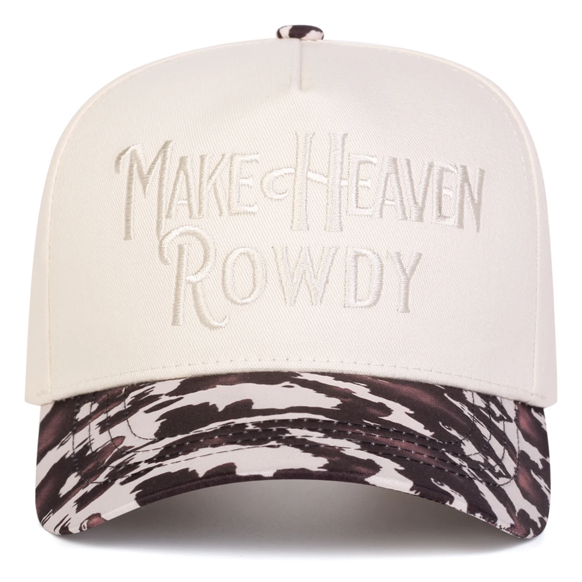 Unisex MAKE HEAVEN ROWDY Baseballkappen mit Buchstabenstickerei, Frühling und Herbst, für den Außenbereich, verstellbare Freizeithüte, Sonnenschutzhut, Sportkappe – Detail 5