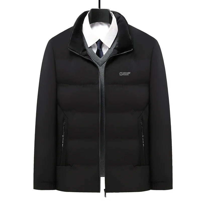 سترة رجالية جديدة لخريف وشتاء 2025 مقاومة للماء للاستخدام الخارجي محمولة وخفيفة الوزن #6