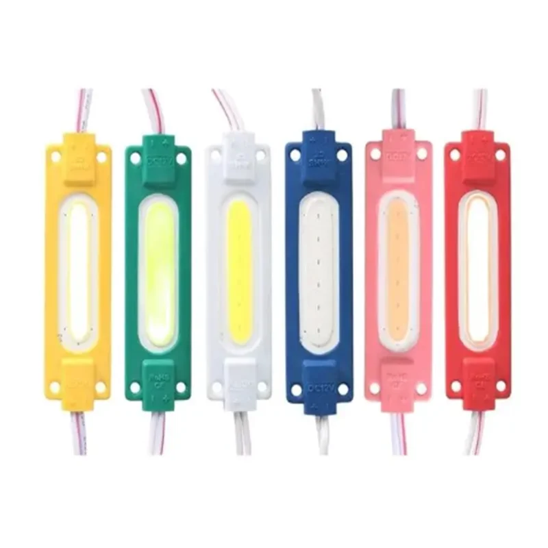 

2024 NEW 100pcs injection with lens COB LED module waterproof LED back light backlight for sign channel letter DC 24V 2W IP68