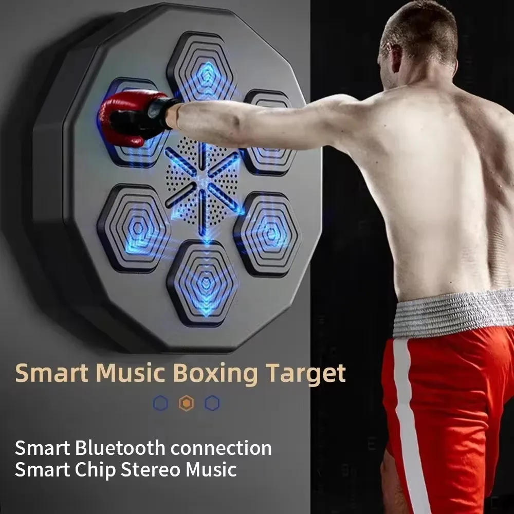 Intelligent Music Boxing Trainer Electronic Boxing Machine Response Target Home Wall Hanging Sanda Sandbag Boxing Game Training