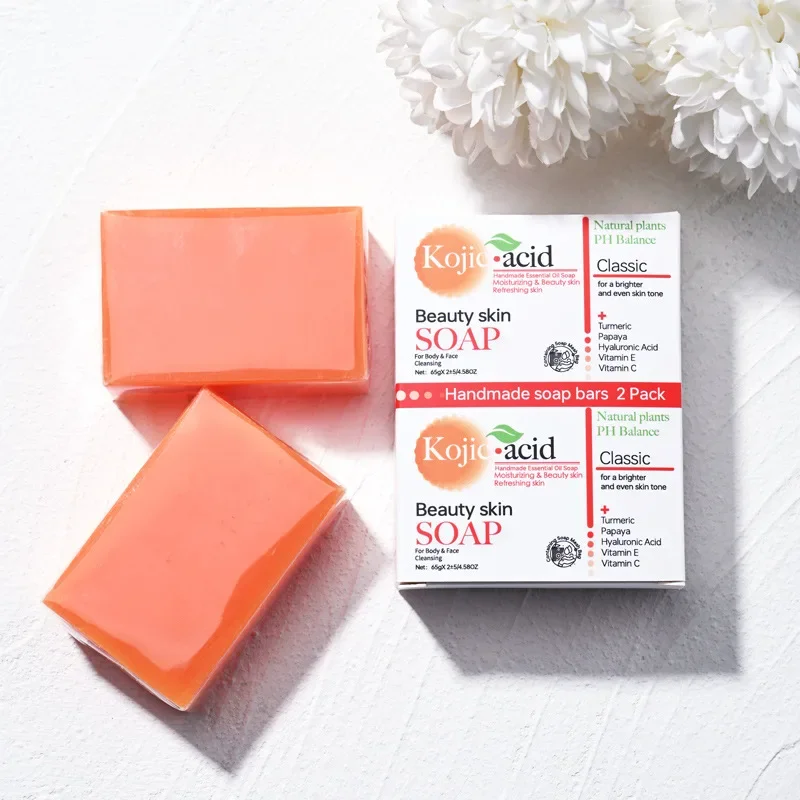 Moisturizing Kojic Acid + Glutathione Handmade Soap Infused with Botanical Essential Oils