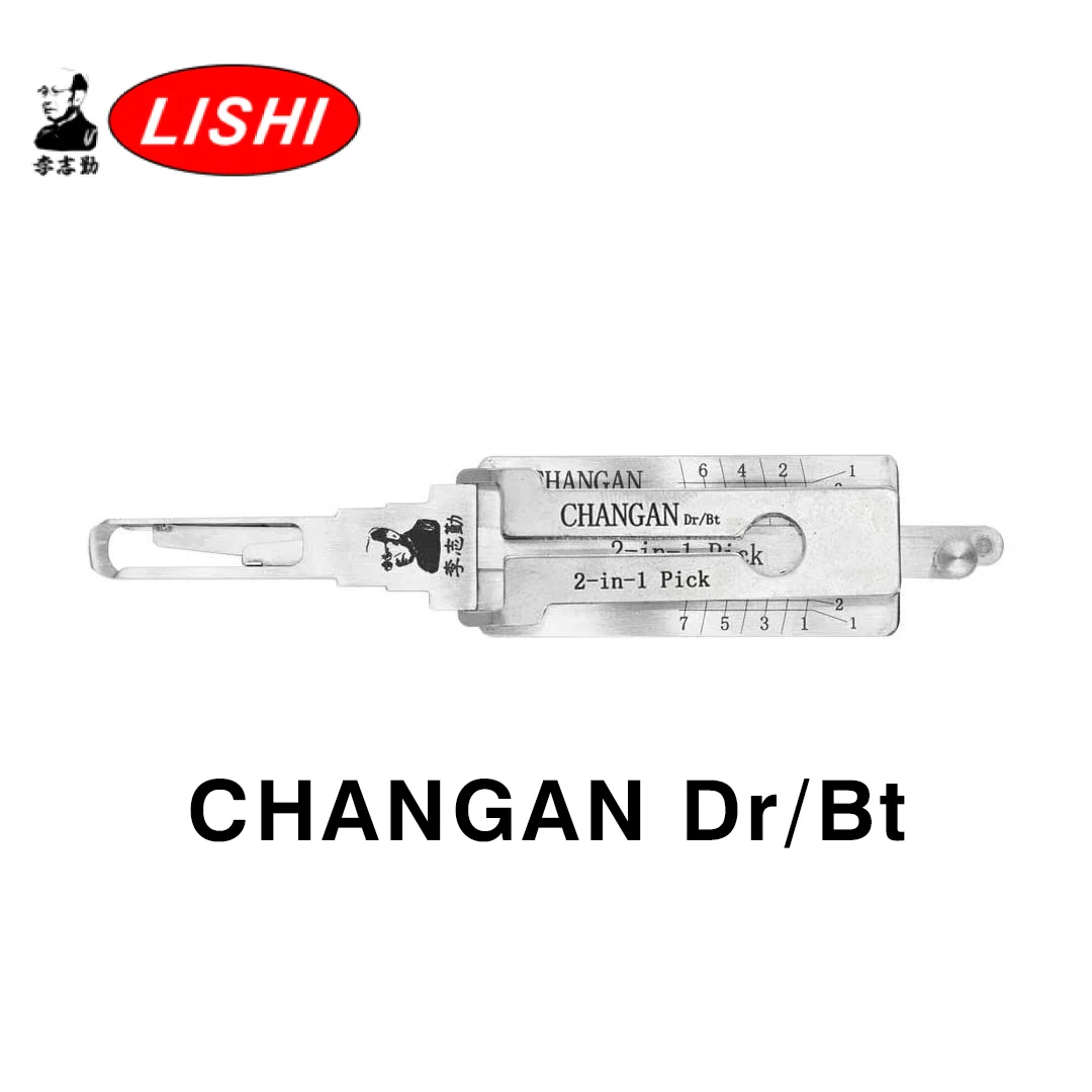 

Инструмент Lishi 2-в-1 CHANGAN Dr/Bt