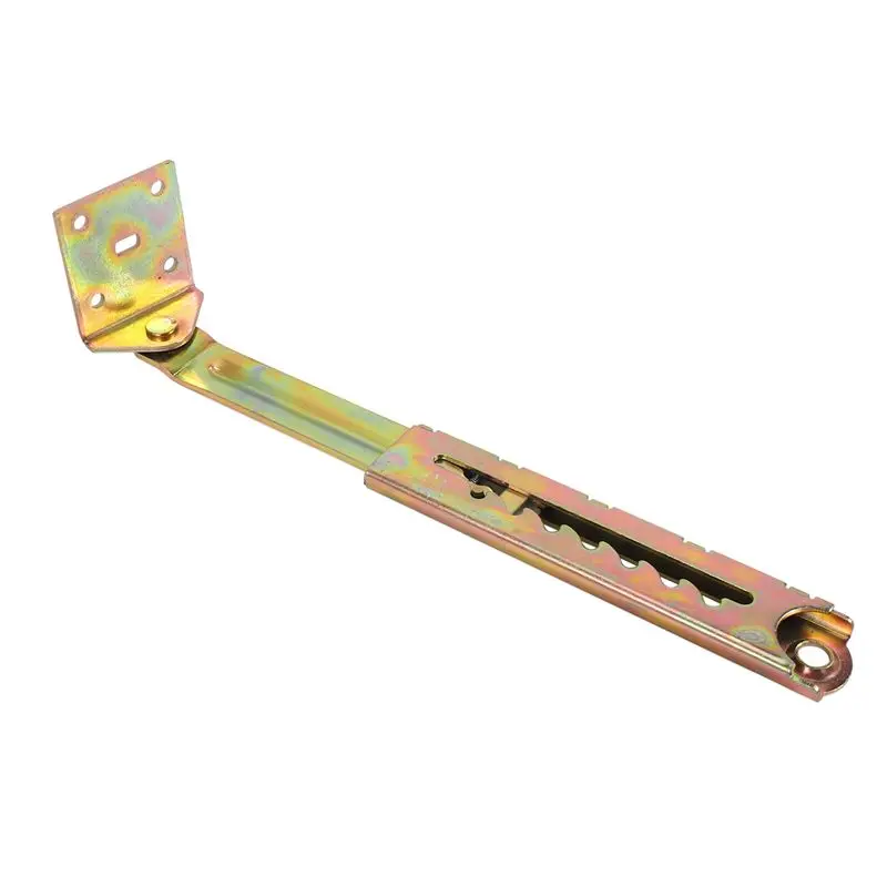 DT39 3 Pair 7 Gear Adjustable Angle Hinge with Bracket Lifting Rod Desk for Sofa Bed Headrest Furniture Hardware