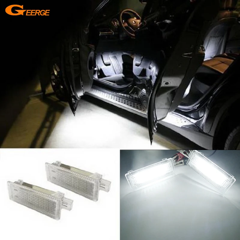 

For BMW E81 F20 E90 E92 E60 E63 F12 E65 F01 X5 X6 X1 X3 Z4 No Error Ultra Bright LED Courtesy Footwell Under Door Light Lamp