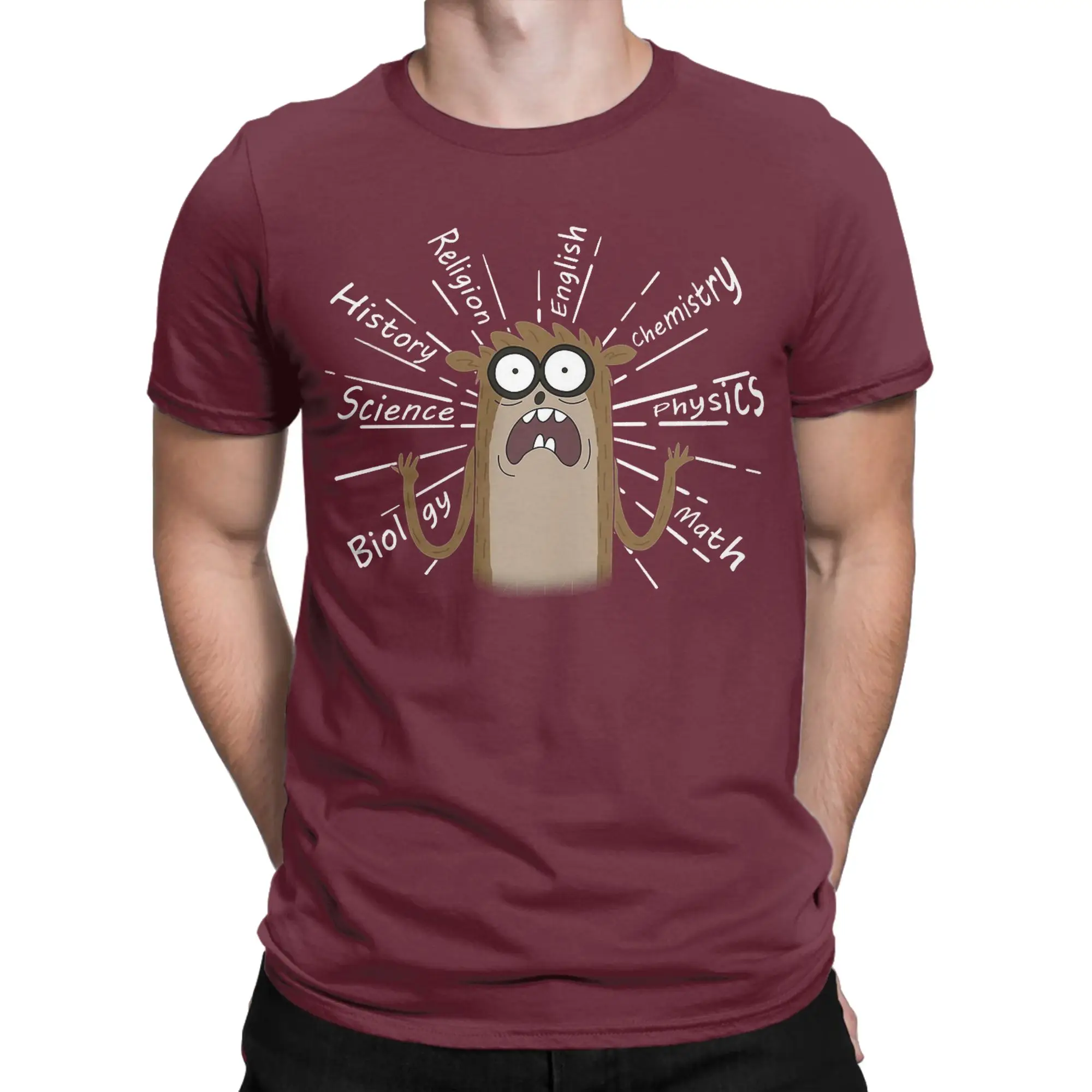Novelty Rigby More Smarter Tshirts For Men Women Cotton Short Sleeve Regulars Show Round Neck Summer Top Tee
