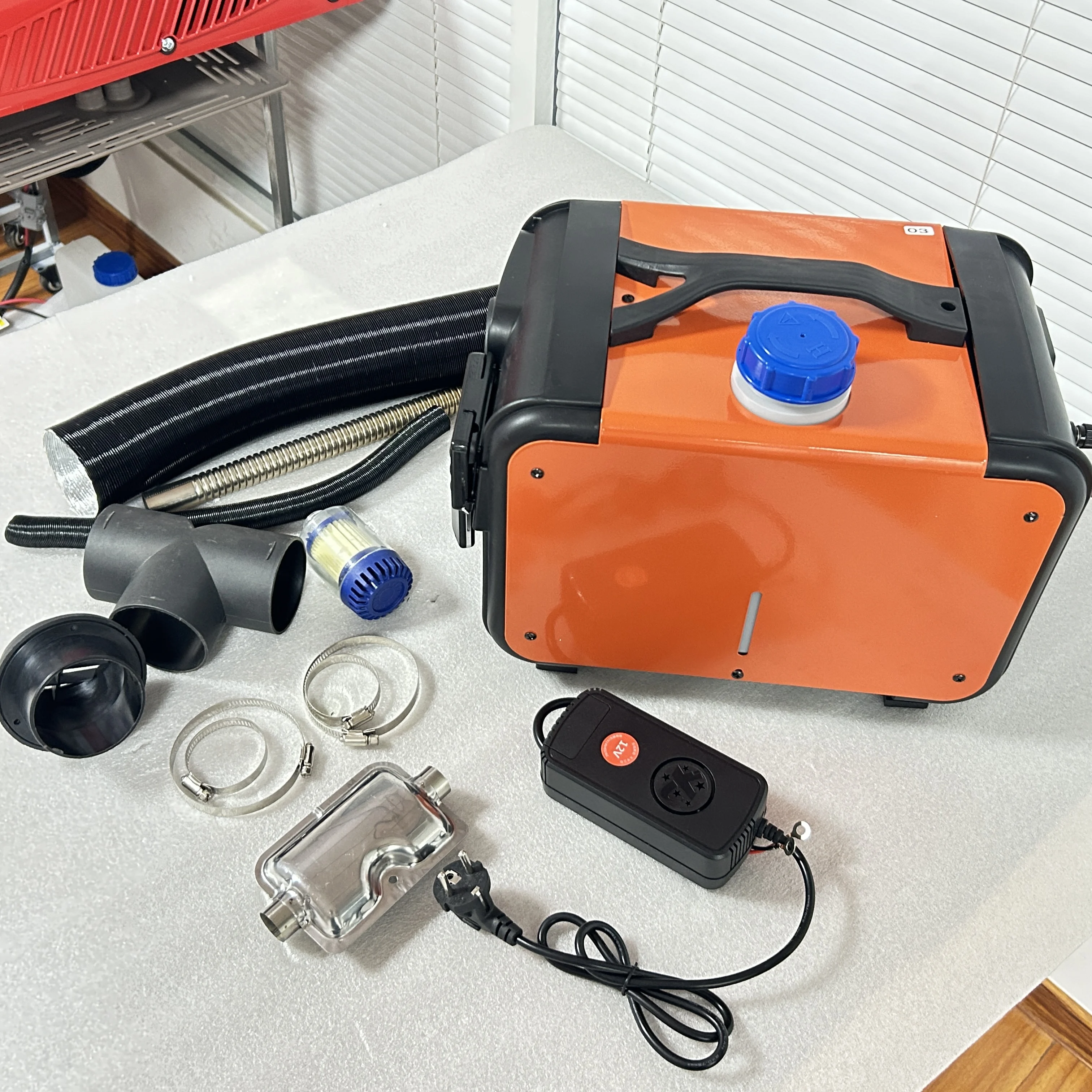 

Portable Install 12V/24V 5KW Diesel air Parking Heater All-in-one Machine for Car Truck RV Boat