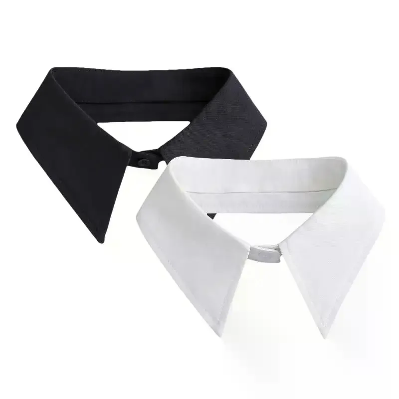 Fashion Detachable Collar for Shirt Blouse Women Removable Fake False Collar Layered Look Office Essentials