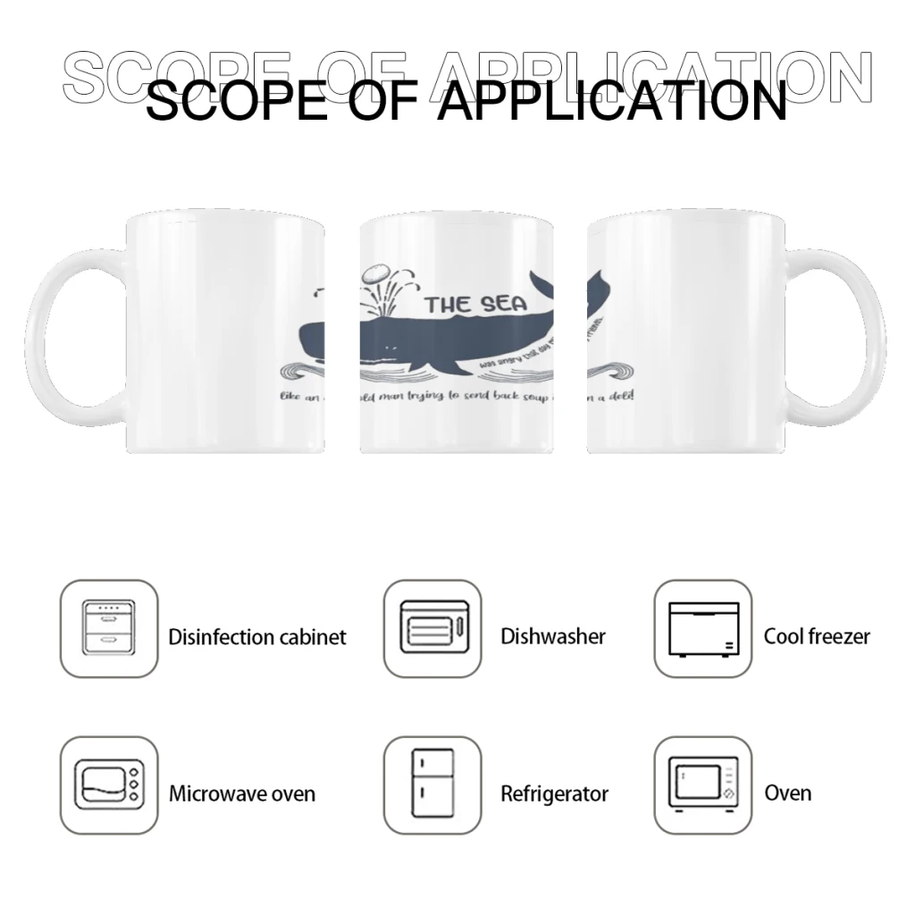 

The Marine Biologist Coffee Mug Wrap, 11oz Sublimation Ceramic Tea Cup,Beer Mugs,Milk Cups Surprised Gift For kids