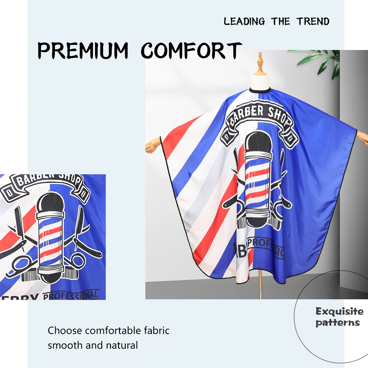 New Haircut Cloth Waterproof Cutting Hair Salon Hairdressing Apron Professional Hairdresser Capes Styling Tool Barber Supplie