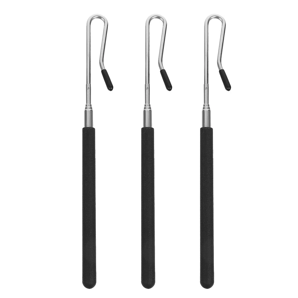 Tiges de commande de marionnettes à main réglables pour le mouvement du bras, bâtons de Manipulation de marionnettes demi-corps, outil de poignée Durable pour 3 pièces