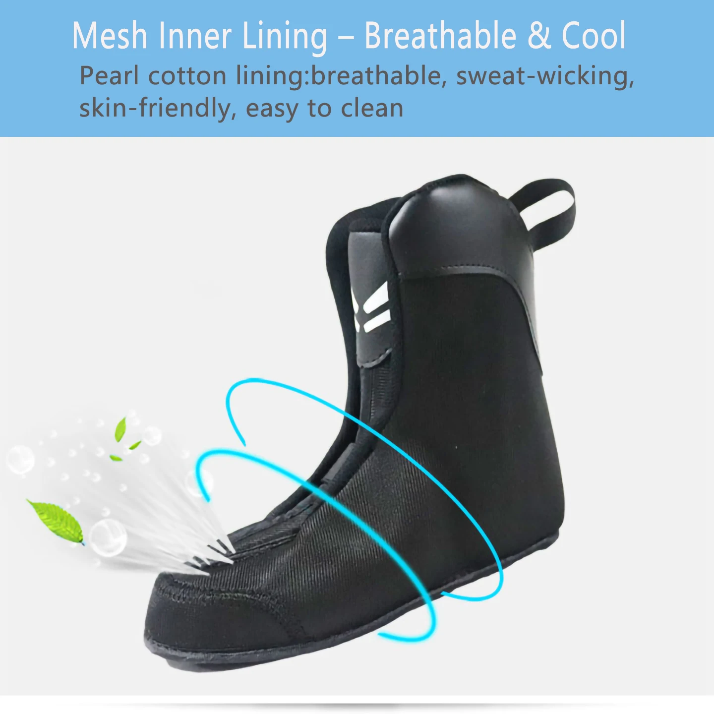 Universal Inline Skate Liner for Adults & Kids Removable & Washable Anti-Odor Inner Boot for Slalom Skates  Roller Skates