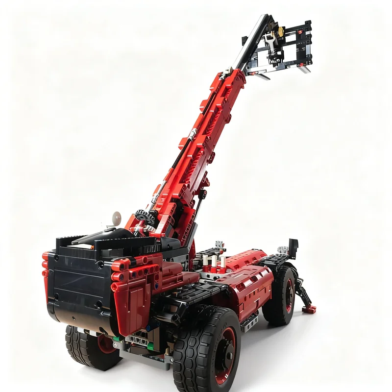2963pcs MOC Technical Expert Builder Industrial Telehandler Model Building Blocks Christmas Gift Brick Education Idea Collection