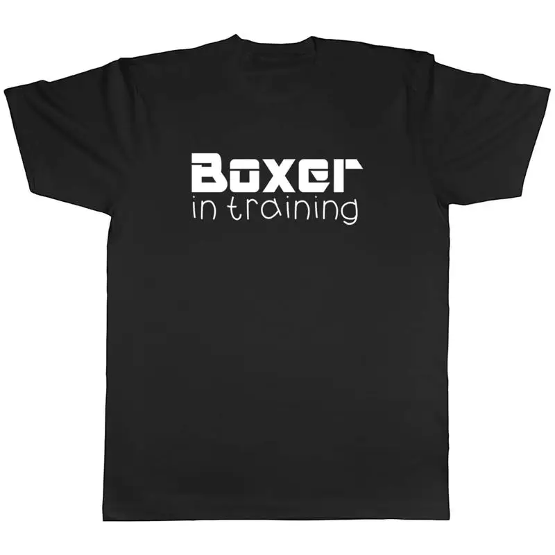 

Boxer in Training Mens Unisex T-Shirt Tee